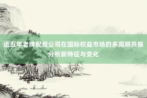 近五年老牌配资公司在国际权益市场的多周期共振分析新特征与变化